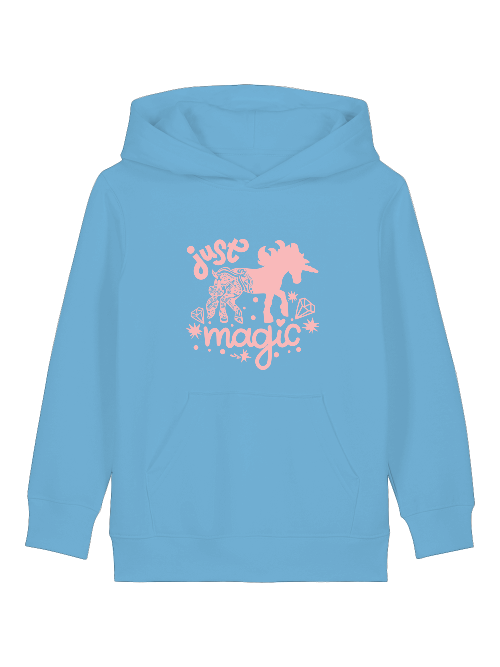 Einhorn Just magic - Mini Cruiser Hoodie 2.0 Kinder Kapuzenpullover SK