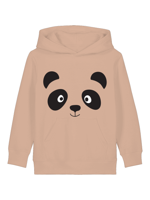 Cartoon Panda Gesicht - Mini Cruiser Hoodie 2.0 Kinder Kapuzenpullover SK