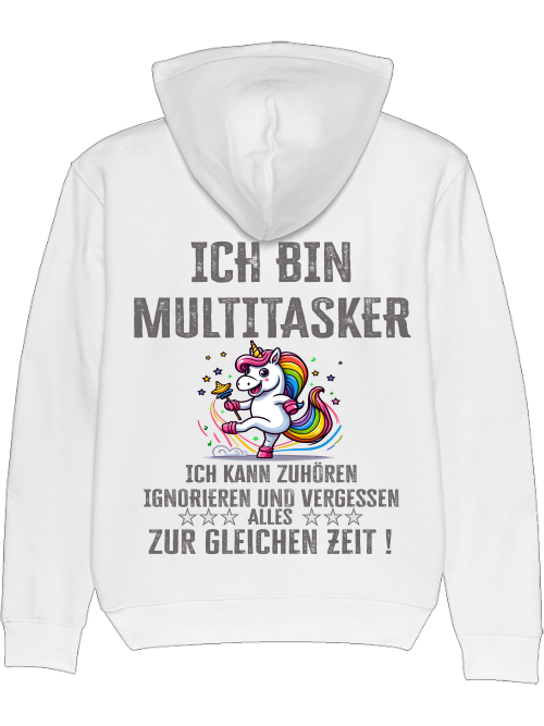 Cruiser Hoodie I am Multitasker Unicorn Rattle Dance Colorful