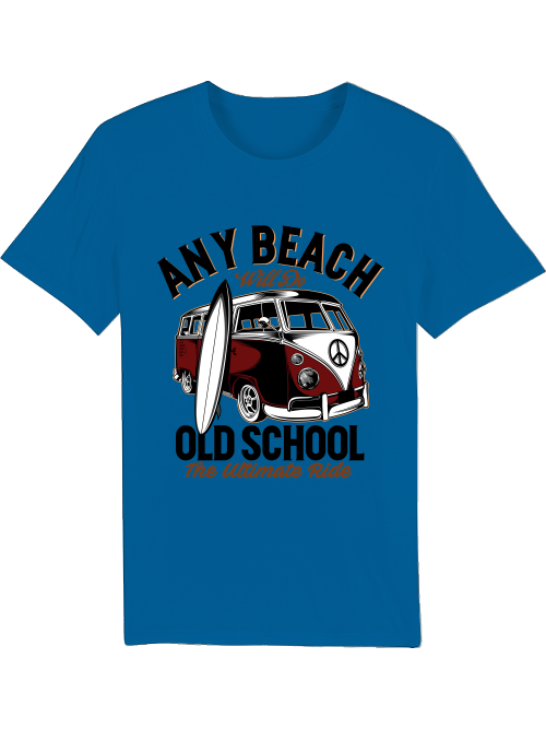 Any Beach will do OLD SCHOOL Creator T-Shirt SK