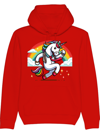 Sudadera con capucha Cruiser unicornio con arcoíris
