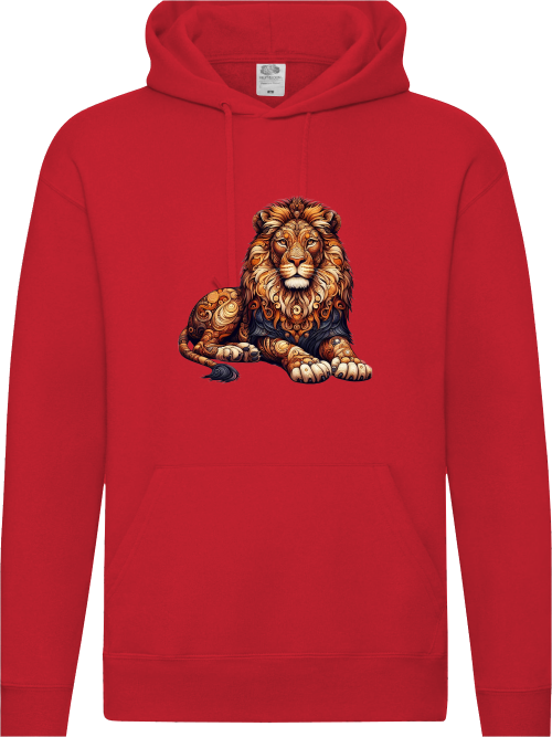 Premium Hoodie Mandala Lion