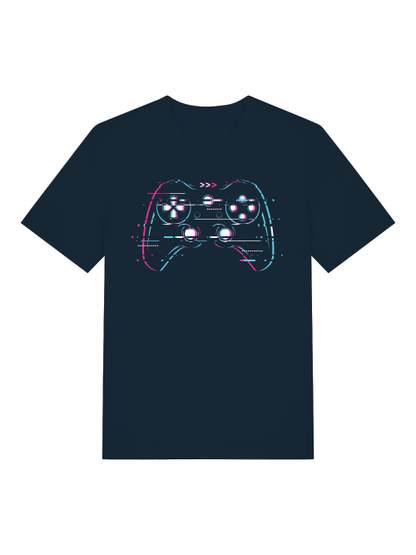 Game Controller Front - Unisex Erwachsenen Bio Baumwolle Kurzarm Shirt Creator T-Shirt 2.0 ST/ST SH