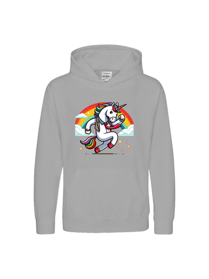 Einhorn mit Regenbogen - Kids Premium Hoodie SK