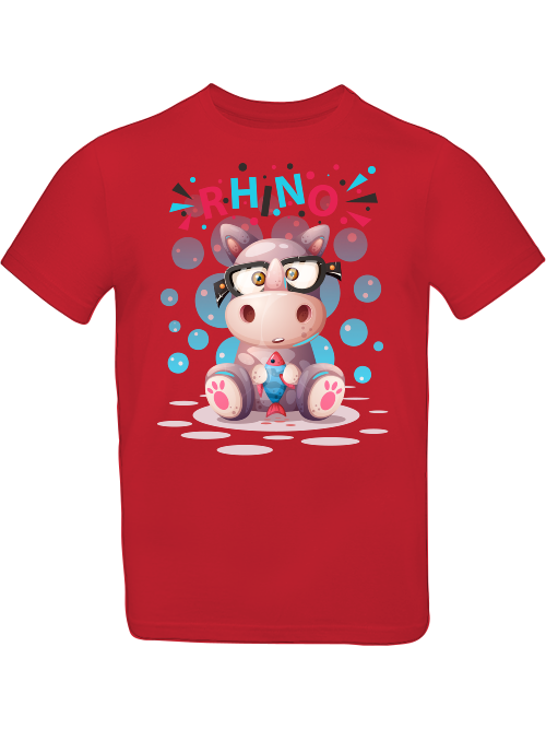 Cartoon Mini Nilpferd T-Shirt Kids SK