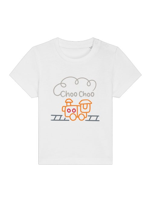 Cartoon Choo Choo Lokomotive - Baby Creator T-Shirt SK