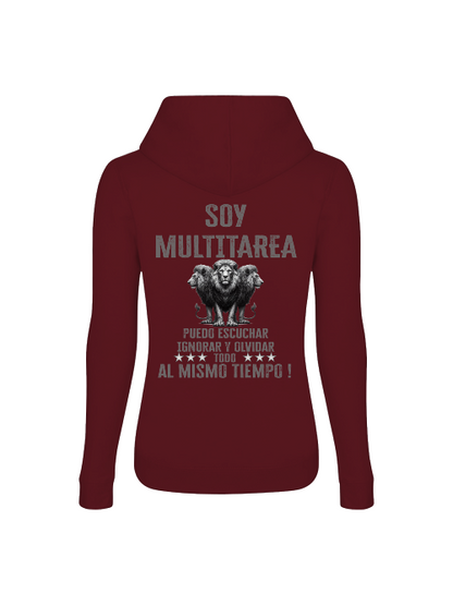 Girlie College Hoodie Soy Multitarea 3 Lions