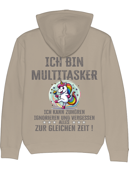 Cruiser Hoodie I am a multitasker unicorn rattle dance