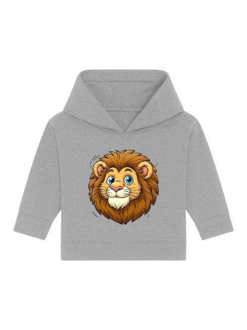 Cartoon süßer Löwenkopf - Baby Cruiser Hoodie Baby Kleinkinder Kapuzenpullover SK