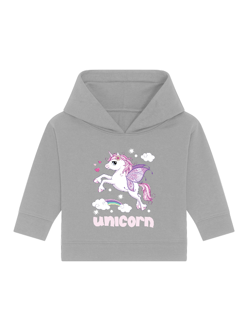 Einhorn cute Unicorn - Baby Cruiser Hoodie Baby Kleinkinder Kapuzenpullover SK