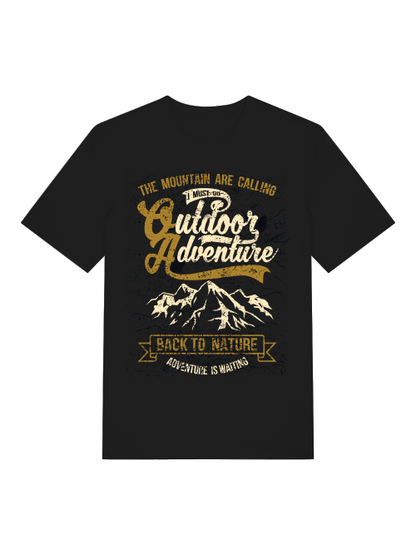 Aventura al aire libre De vuelta a la naturaleza - Camiseta unisex de manga corta de algodón orgánico para adultos Creator T-Shirt 2.0 ST/ST SH