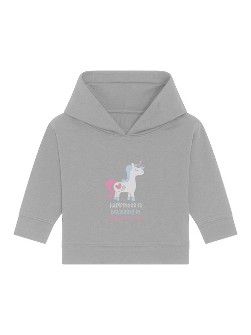 Einhorn Happiness is believing in Unicorn - Baby Cruiser Hoodie SK