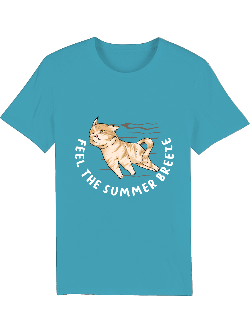 Cat Summer Breeze Creator T-Shirt SK