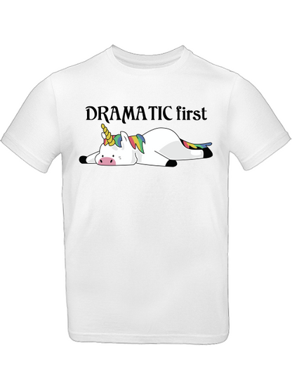 Einhorn Dramatic first No 2 T-Shirt Kids Kinder T-Shirt SK