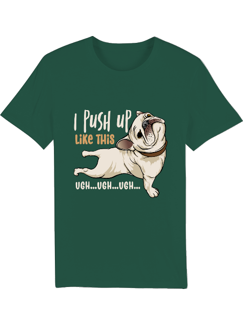 Dog push up Like this Creator T-Shirt SK