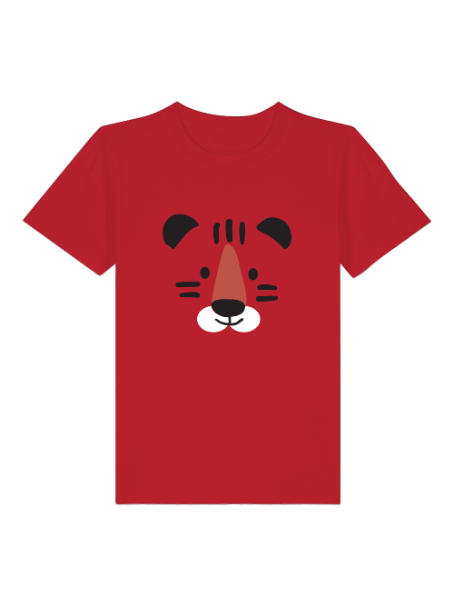 Cartoon Tiger Gesicht - Mini Creator 2.0 Kids T-Shirt Kinder T-Shirt SK