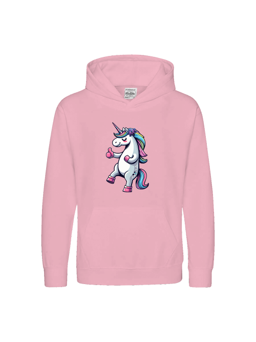 Kids Premium Hoodie Sweet Unicorn Thumbs Up