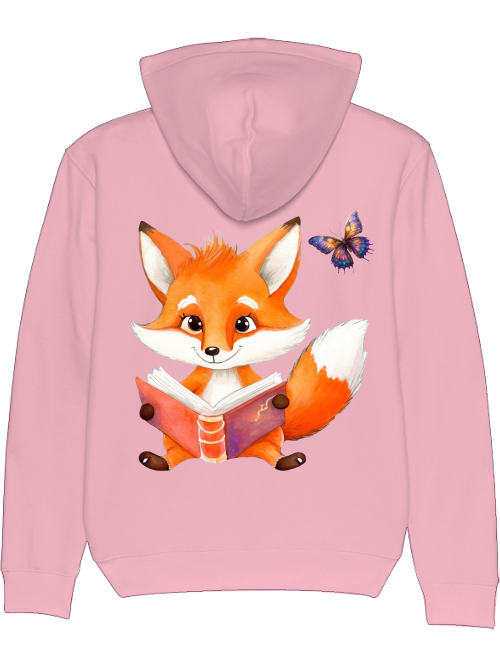 Cruiser Hoodie partner shirt fox with butterfly backsite