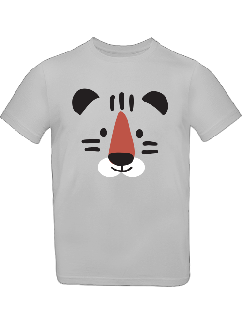 Cartoon Tigergesicht T-Shirt Kids Kinder T-Shirt SK