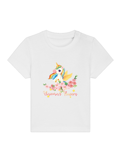 Cartoon Unicorn Power - Baby Creator T-Shirt