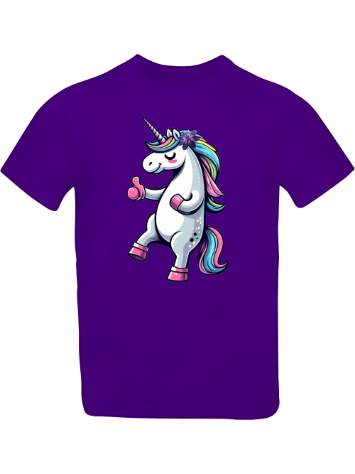 Einhorn mit Daumen hoch T-Shirt Kids SK