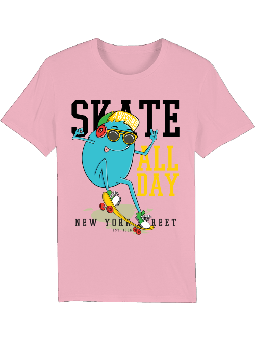 Skate all Day Monster New York Creator T-Shirt SK