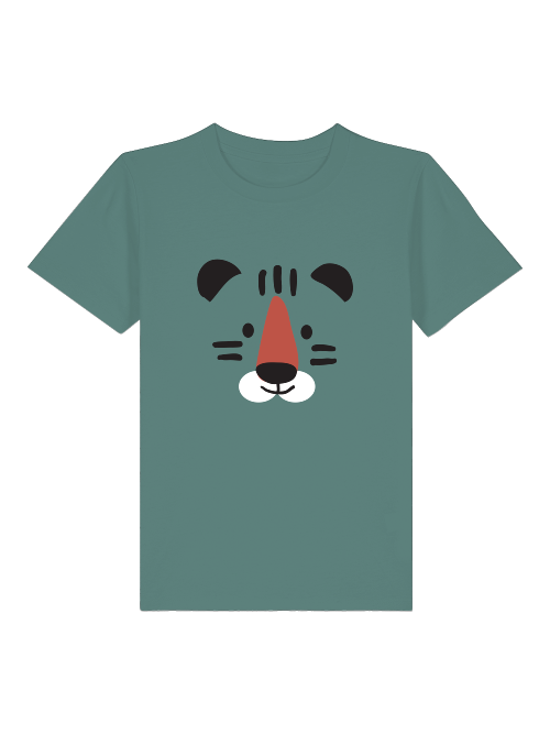 Cartoon Tiger Gesicht - Mini Creator 2.0 Kids T-Shirt Kinder T-Shirt SK