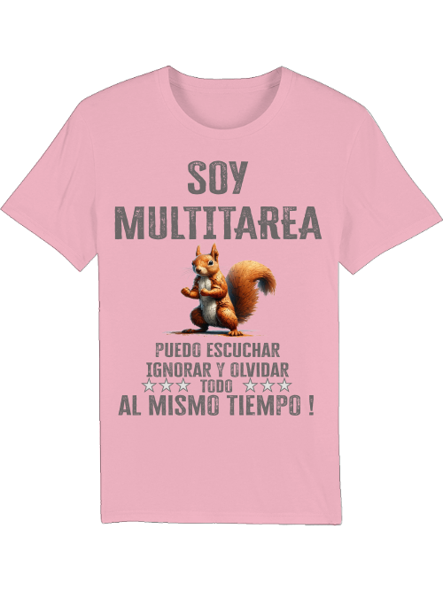 Creator T-Shirt Soy Multitarea Squirrel Puzzle