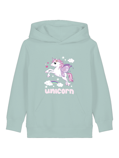 Lindo unicornio - Sudadera con capucha Mini Cruiser 2.0 para niños SK