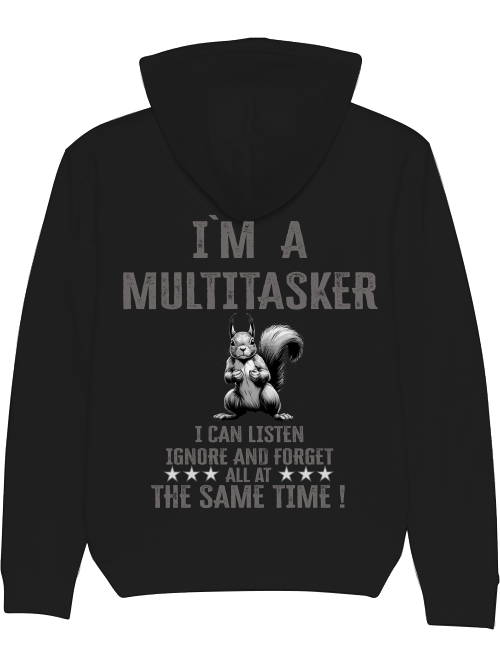 Cruiser Hoodie I`ma Multitasker Squirrel SW