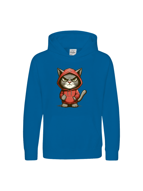 Grimmige Katze - Kids Premium Hoodie SK