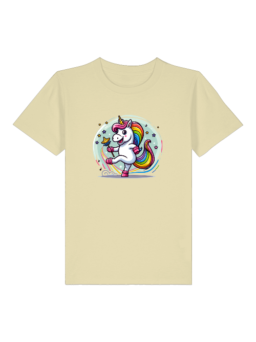 Einhorn tanzt mit Blase - Mini Creator 2.0 Kids T-Shirt SK