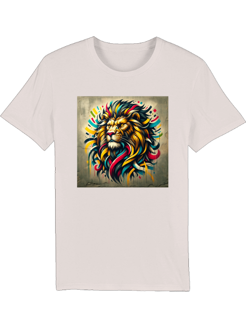 Creator T-Shirt Lion Art Style square two