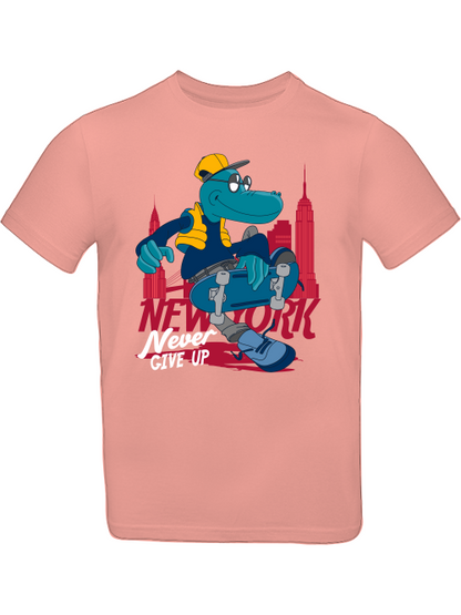 Camiseta infantil de dibujos animados "Nunca te rindas, Croco" SK