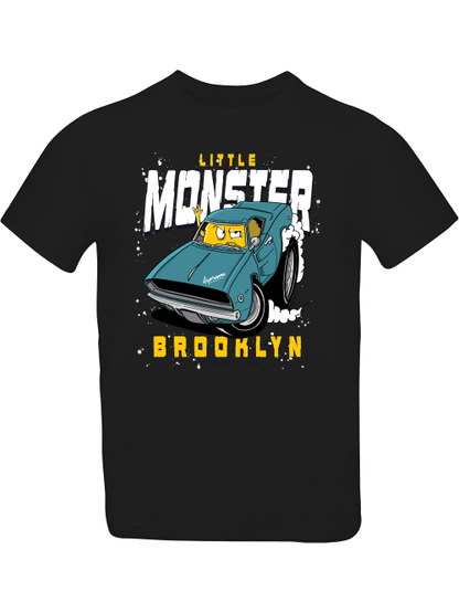 Camiseta infantil de Monstercar con diseño de pequeño monstruo de dibujos animados SK