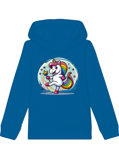 Einhorn tanzt mit Blase - Mini Cruiser Hoodie SK