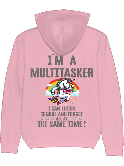 Sudadera con capucha Cruiser I`ma Multitasker Unicorn con corbata