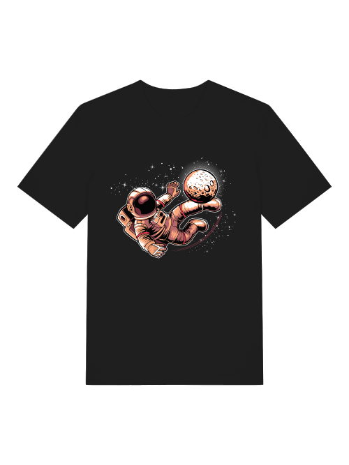 Fútbol Astronauta - Camiseta unisex para adultos de algodón orgánico de manga corta Creator T-Shirt 2.0 ST/ST SH
