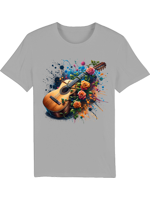 Gitarre Blumenmeer - Creator T-Shirt SK