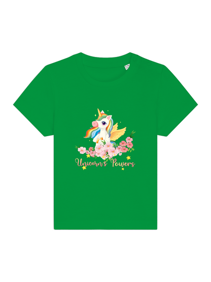 Cartoon Unicorn Power - Baby Creator T-Shirt