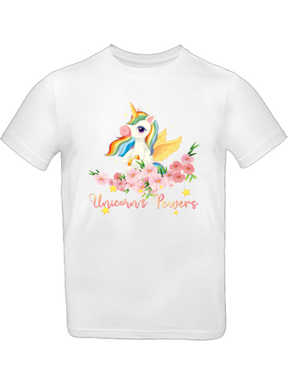 Cartoon Einhorn Power T-Shirt Kids SK
