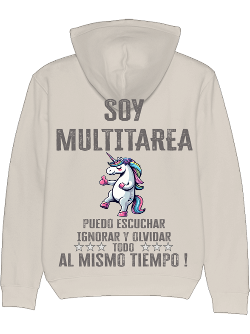 Cruiser Hoodie Soy Multitarea Unicorn Thumbs Up