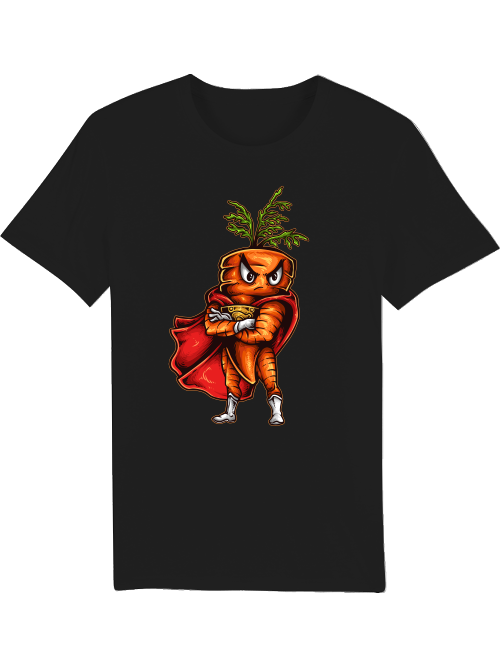 Cartoon Super Carrot Creator T-Shirt SK