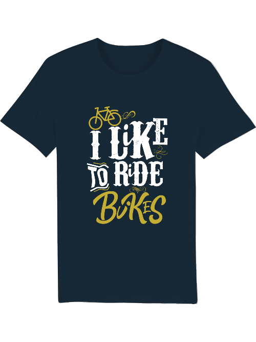 Camiseta Creador de Me gusta andar en bicicleta