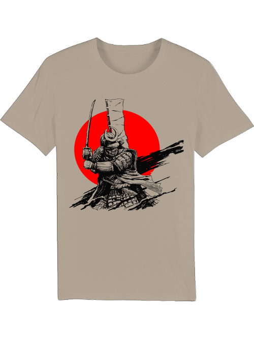 Camiseta Samurai con espada creadora