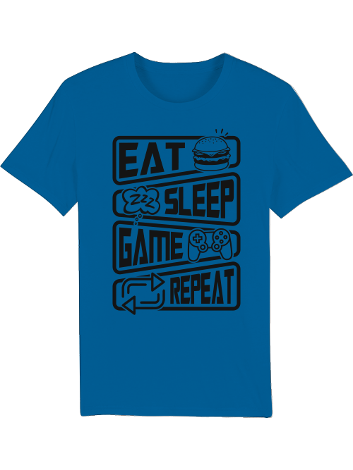 Eat Sleep Game Repeat - Creator T-Shirt SK