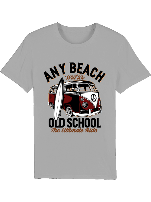 Any Beach will do OLD SCHOOL Creator T-Shirt SK