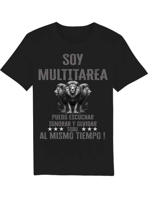 Creator T-Shirt Soy Multitarea 3 Lions