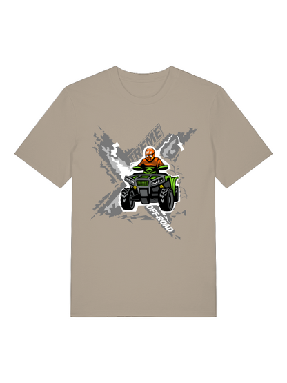Xtreme OFF-Road Quad - Camiseta unisex de manga corta de algodón orgánico para adultos Creator T-Shirt 2.0 ST/ST SH