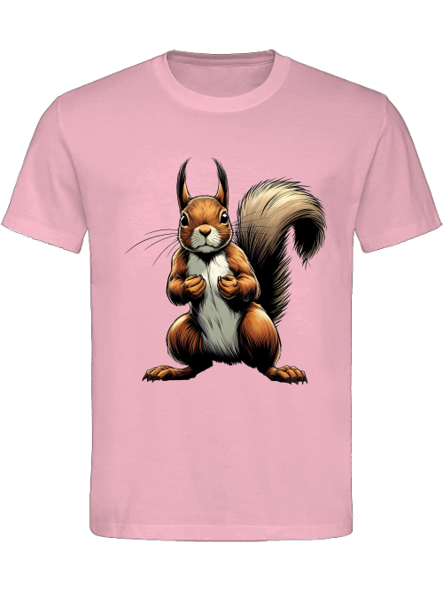 Heavy Cotton T-Shirt Partner Shirt Squirrel